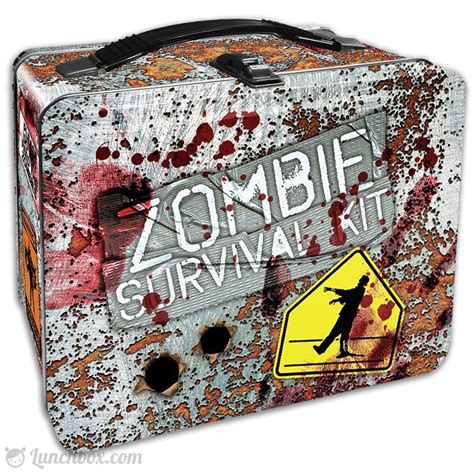 Zombie Survival Kit Zombie Lunch Box — 